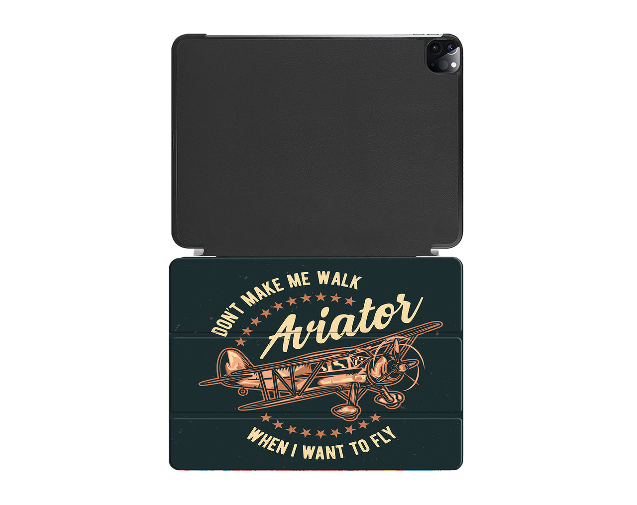 Don't Make me Walk When I want To Fly Designed iPad Cases