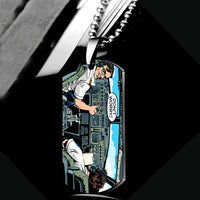 Thumbnail for Don't Worry Thumb Up Captain-Horizontal Designed Metal Necklaces