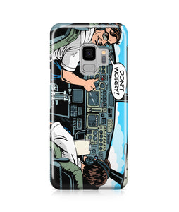 Don't Worry Thumb Up Captain Printed Samsung J Cases