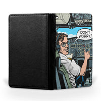 Thumbnail for Don't Worry Thumb Up Captain Printed Passport & Travel Cases