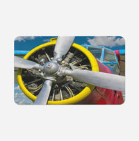 Thumbnail for Double-Decker Airplane's Propeller Designed Bath Mats