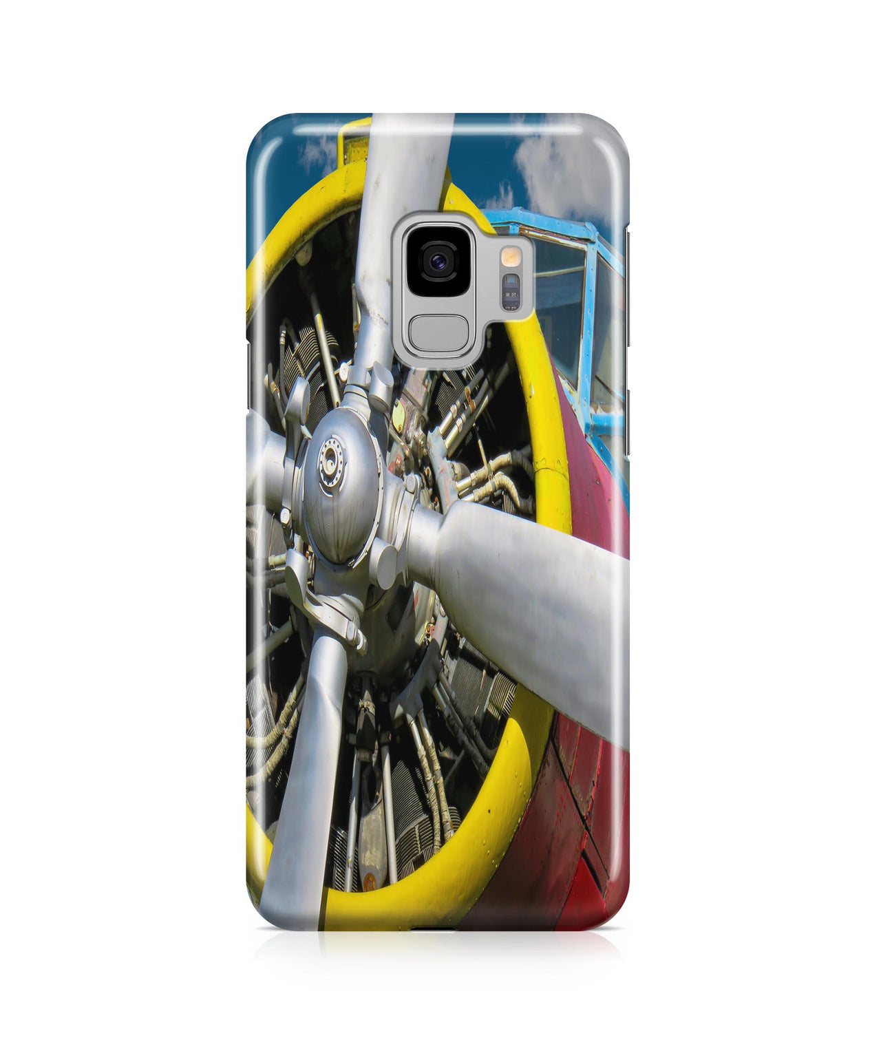 Double-Decker Airplane's Propeller Printed Samsung J Cases