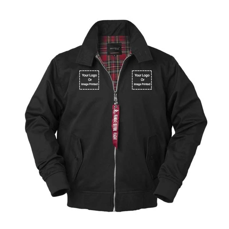 Custom DOUBLE LOGOS Designed Vintage Style Jackets