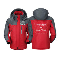 Thumbnail for Your Custom Logo(s) Designed Thick Winter Jackets