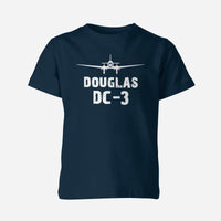 Thumbnail for Douglas DC-3 & Plane Designed Children T-Shirts