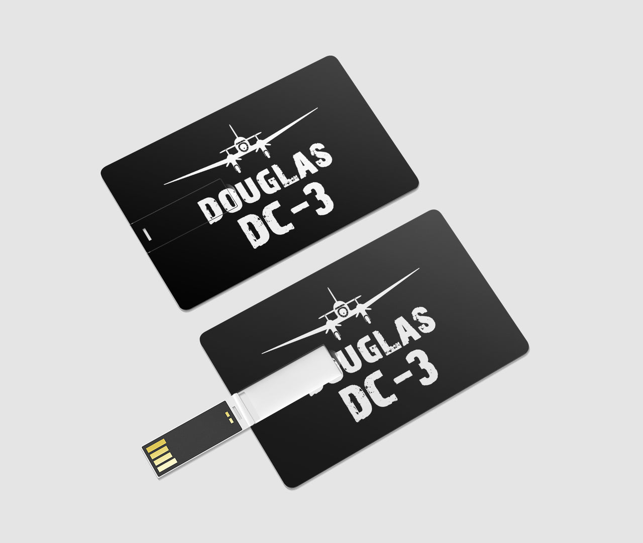 Douglas DC-3 & Plane Designed USB Cards