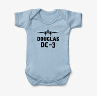 Thumbnail for Douglas DC-3 & Plane Designed Baby Bodysuits
