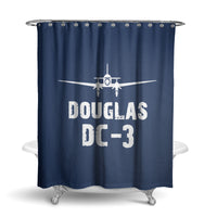 Thumbnail for Douglas DC-3 & Plane Designed Shower Curtains