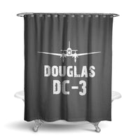 Thumbnail for Douglas DC-3 & Plane Designed Shower Curtains