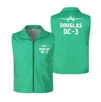 Thumbnail for Douglas DC-3 & Plane Designed Thin Style Vests