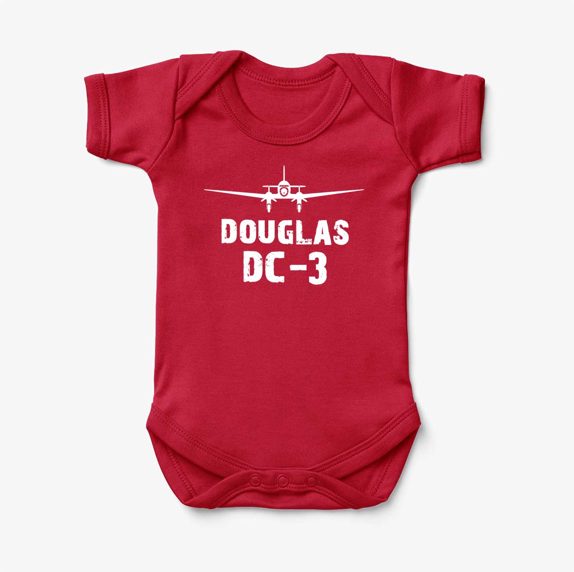 Douglas DC-3 & Plane Designed Baby Bodysuits