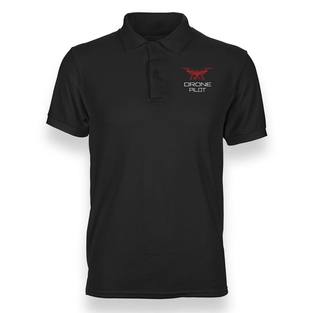 Drone Pilot Designed Polo T-Shirts