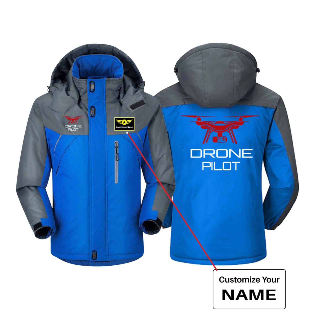 Drone Pilot Designed Thick Winter Jackets