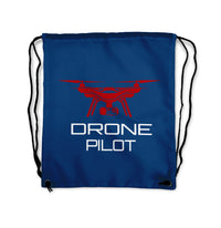 Thumbnail for Drone Pilot Designed Drawstring Bags