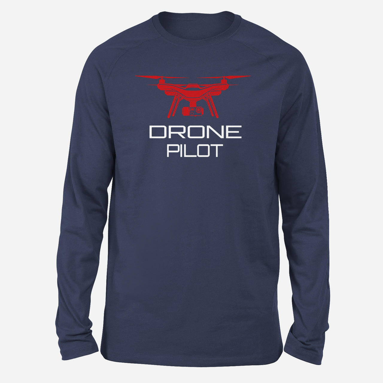 Drone Pilot Designed Long-Sleeve T-Shirts