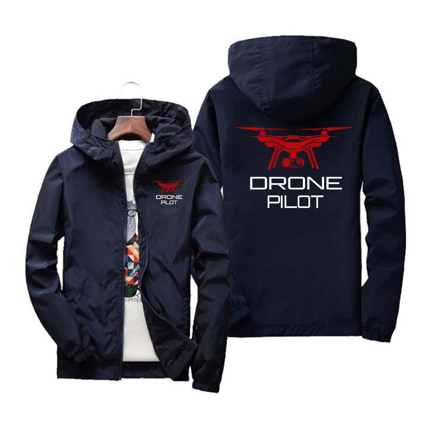 Drone Pilot Designed Windbreaker Jackets