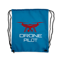 Thumbnail for Drone Pilot Designed Drawstring Bags