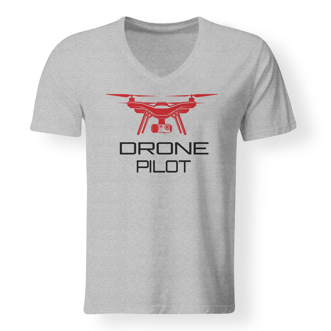 Drone Pilot Designed V-Neck T-Shirts