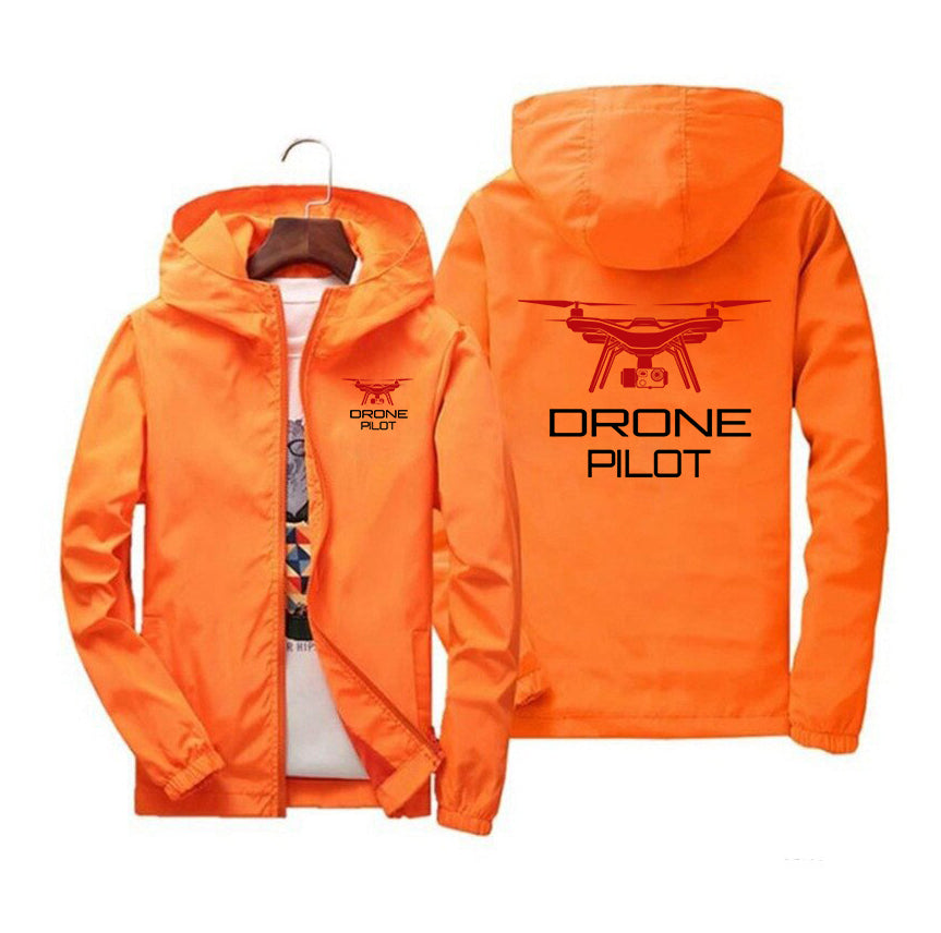 Drone Pilot Designed Windbreaker Jackets