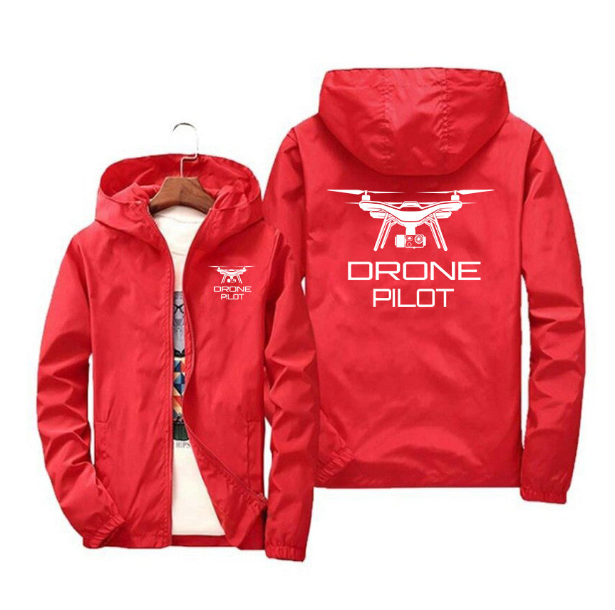 Drone Pilot Designed Windbreaker Jackets