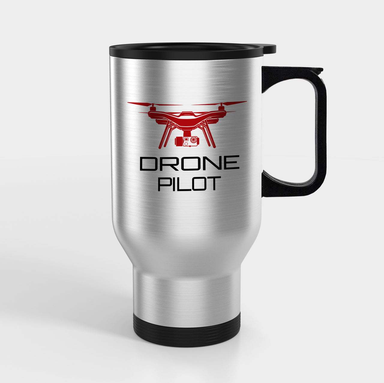 Drone Pilot Designed Travel Mugs (With Holder)