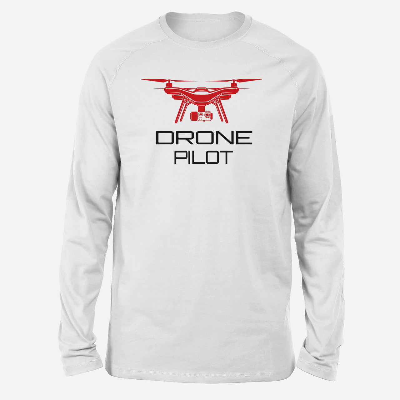 Drone Pilot Designed Long-Sleeve T-Shirts