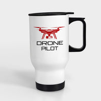 Thumbnail for Drone Pilot Designed Travel Mugs (With Holder)
