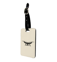 Thumbnail for Drone Silhouette Designed Luggage Tag