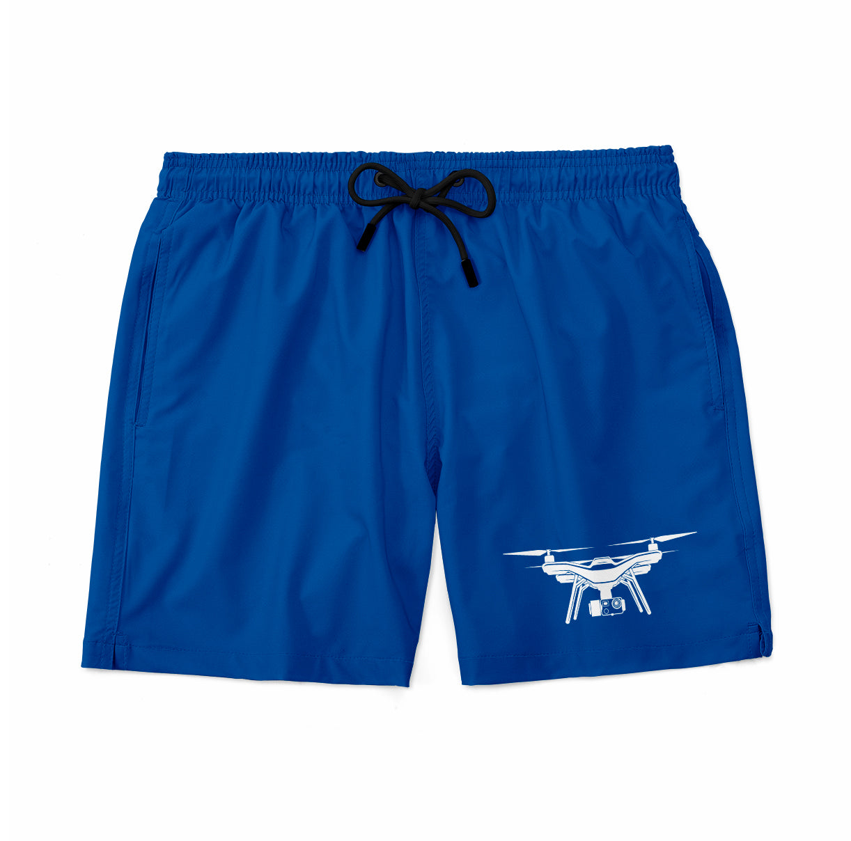 Drone Silhouette Designed Swim Trunks & Shorts