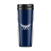 Thumbnail for Drone Silhouette Designed Travel Mugs