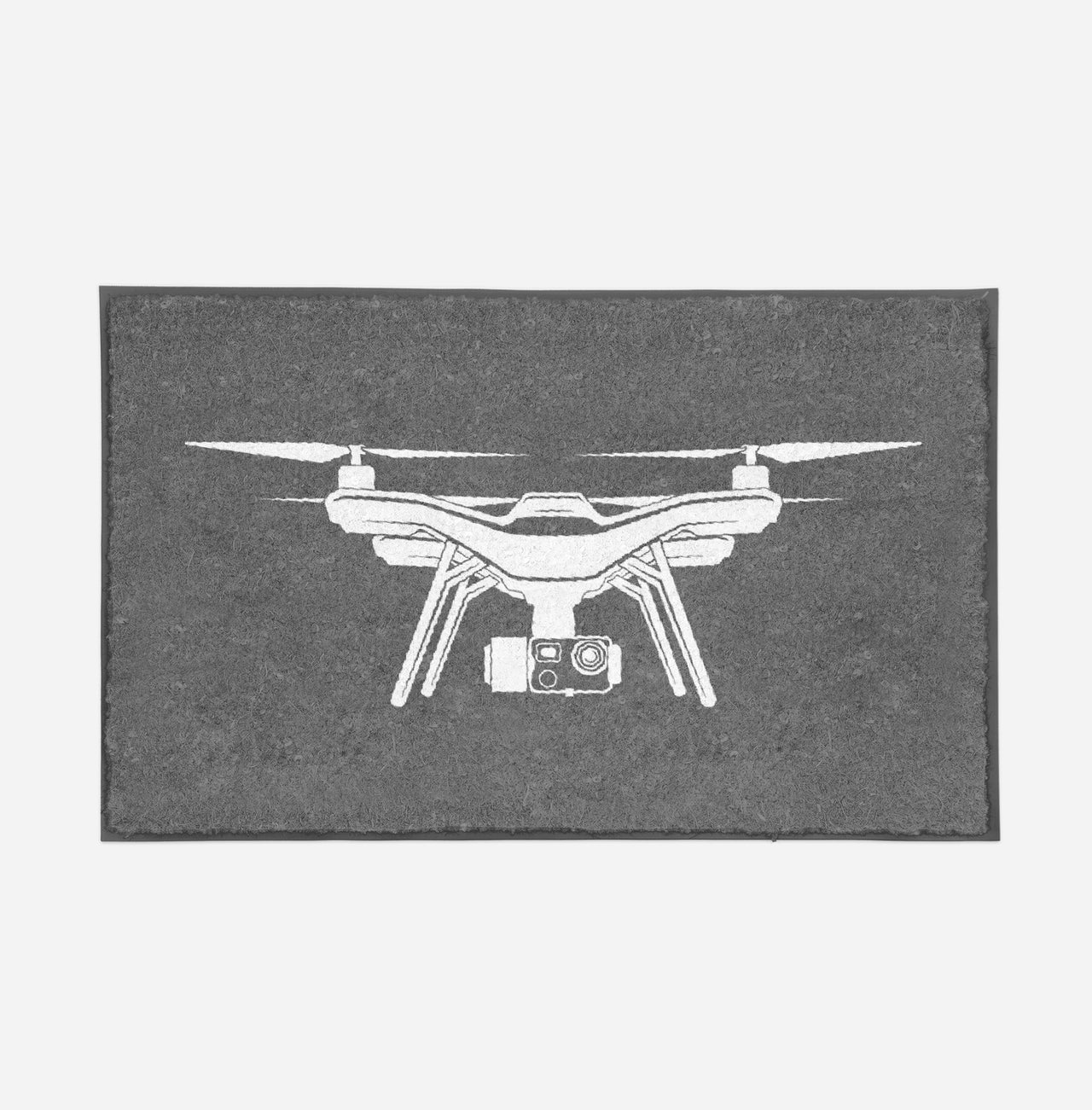 Drone Silhouette Designed Door Mats