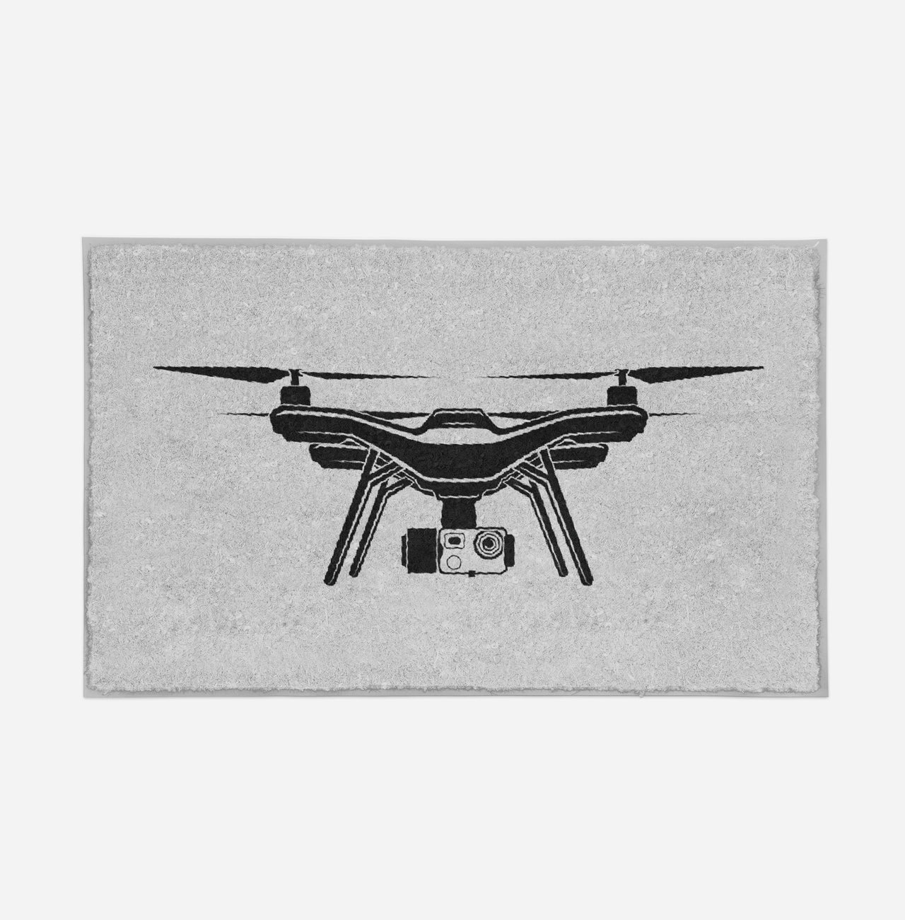 Drone Silhouette Designed Door Mats