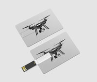 Thumbnail for Drone Silhouette Designed USB Cards