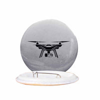 Thumbnail for Drone Silhouette Designed Pins