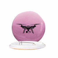 Thumbnail for Drone Silhouette Designed Pins