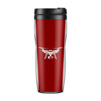 Thumbnail for Drone Silhouette Designed Travel Mugs