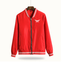 Thumbnail for Drone Silhouette Designed Thin Spring Jackets