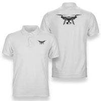 Thumbnail for Drone Silhouette Designed Double Side Polo T-Shirts