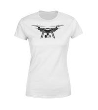 Thumbnail for Drone Silhouette Designed Women T-Shirts