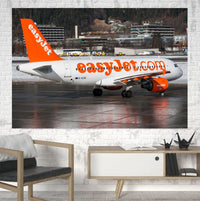 Thumbnail for Easyjet's A320 Printed Canvas Posters (1 Piece) Aviation Shop 