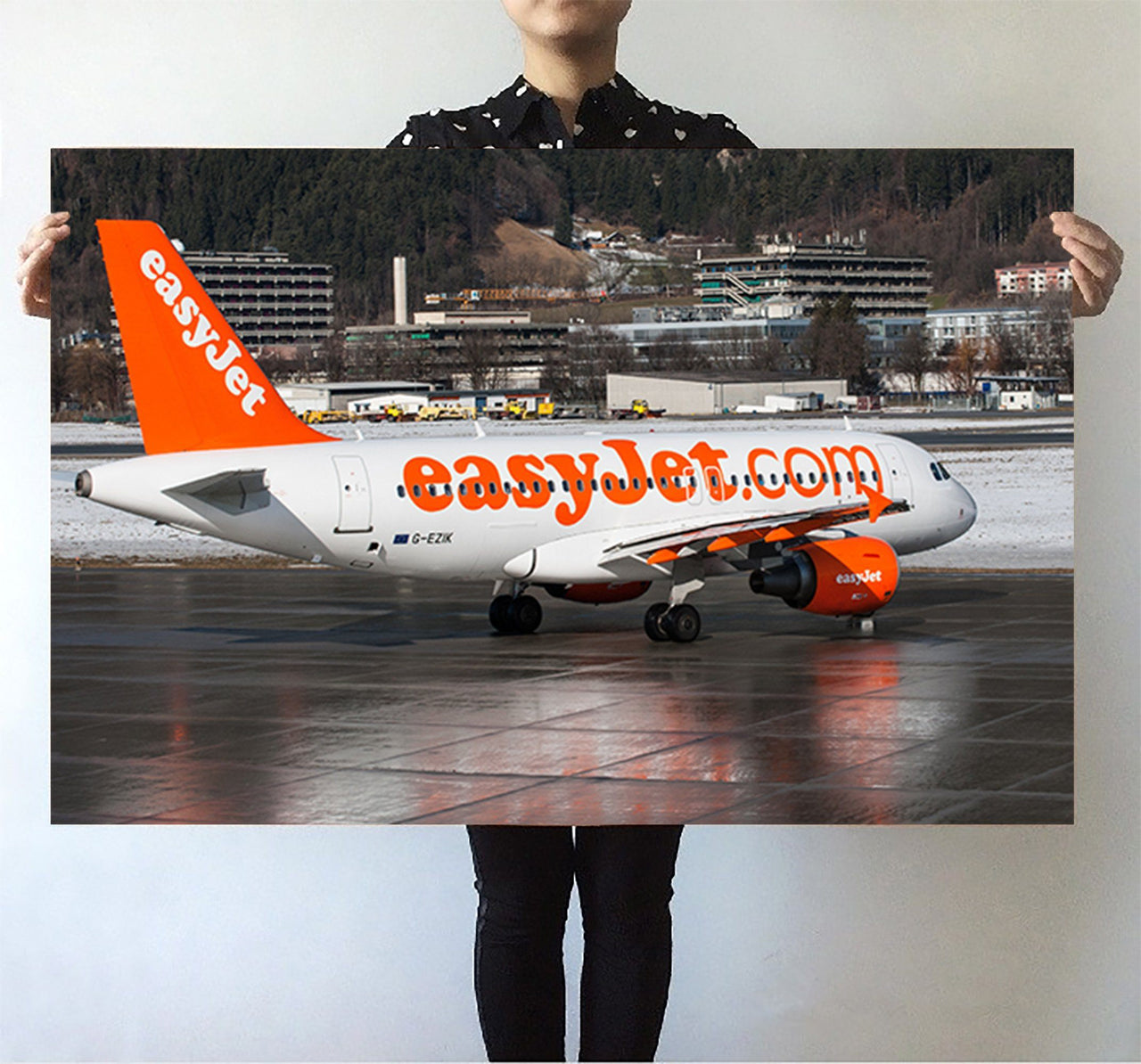 Easyjet's A320 Printed Posters Aviation Shop 