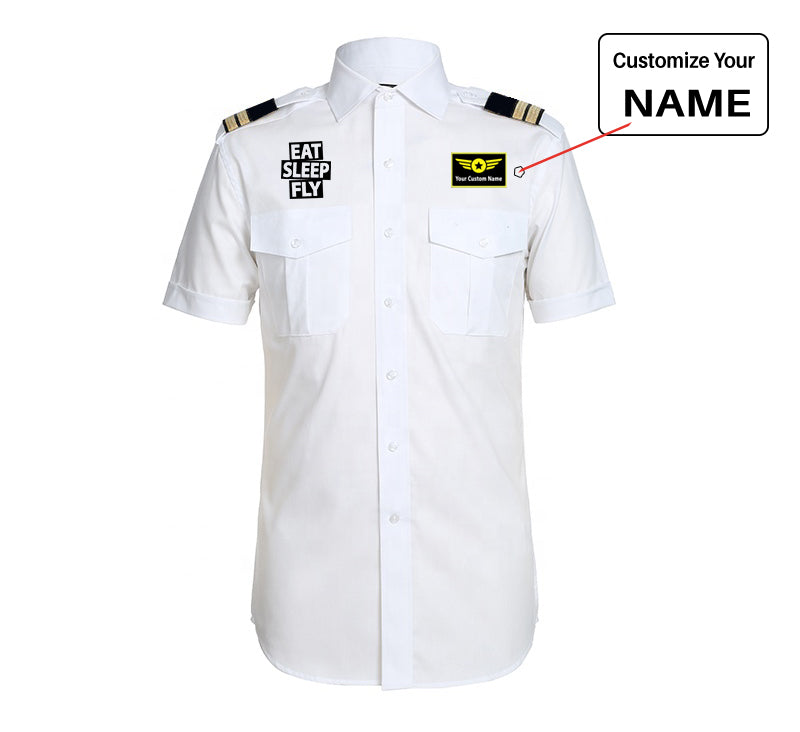 Customisable Eat Sleep Fly Shirt - view 5