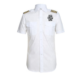 Eat Sleep Fly Pilot Shirts