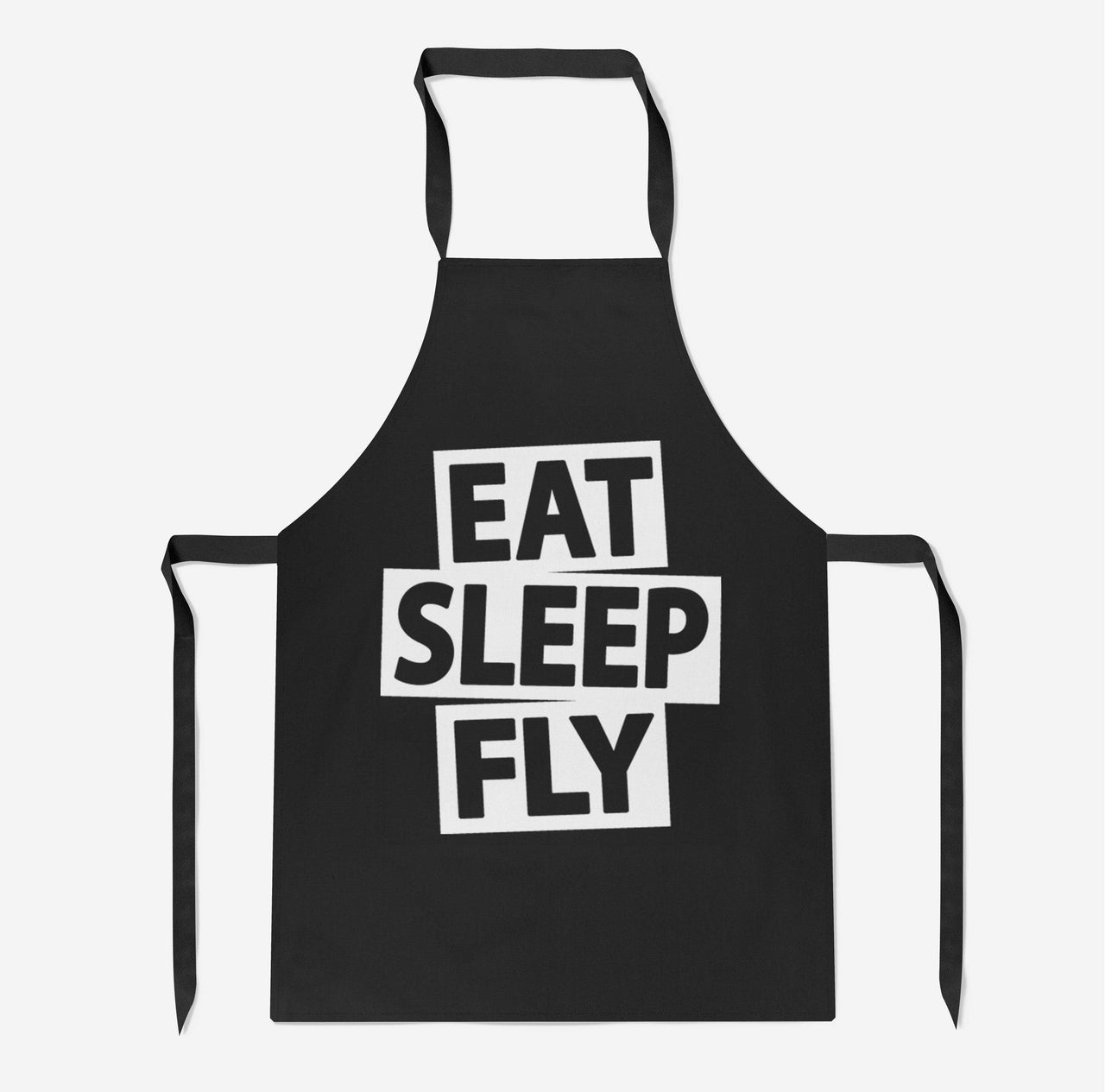 Eat Sleep Fly Designed Kitchen Aprons