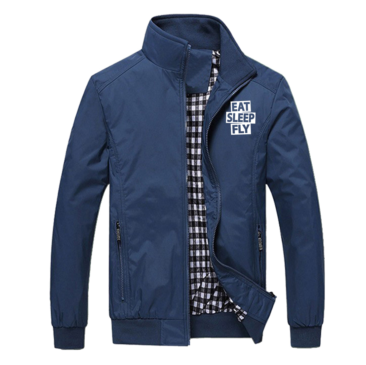 Eat Sleep Fly Designed Stylish Jackets