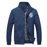 Thumbnail for Eat Sleep Fly Designed Stylish Jackets