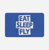 Thumbnail for Eat Sleep Fly Designed Bath Mats