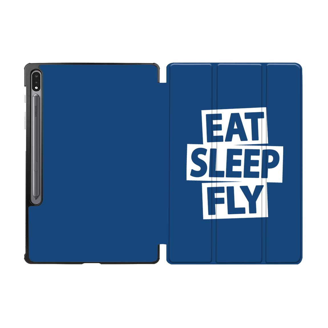 Eat Sleep Fly Designed Samsung Tablet Cases