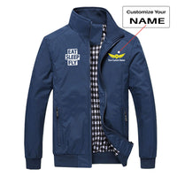 Thumbnail for Eat Sleep Fly Designed Stylish Jackets