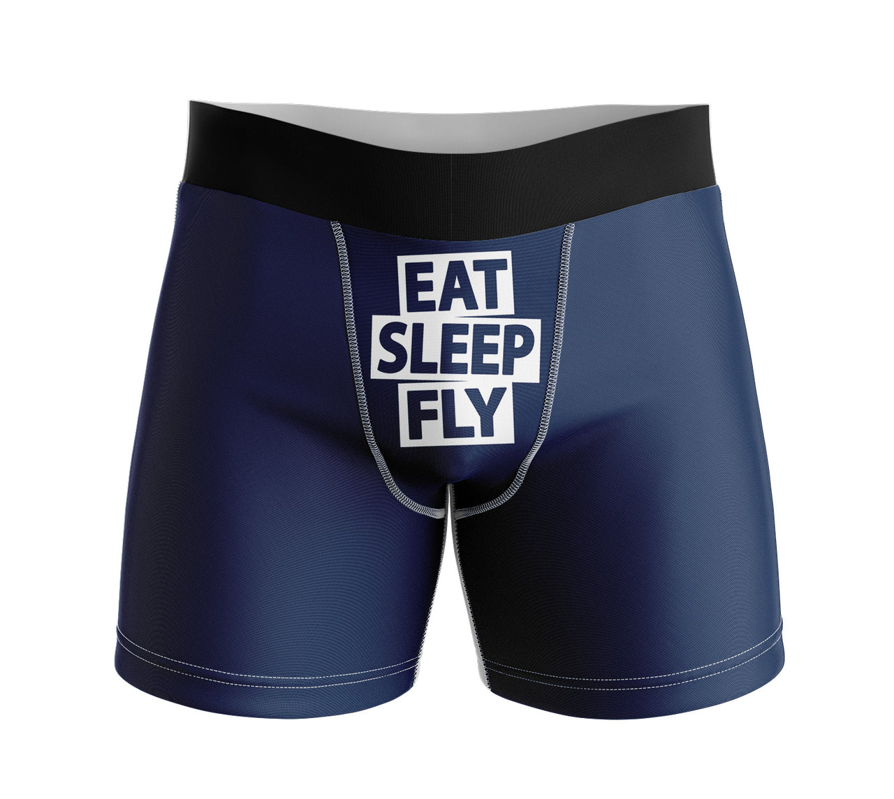 Eat Sleep Fly Designed Men Boxers